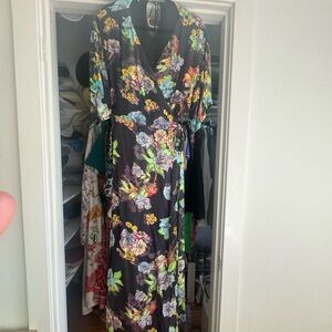 Floral Wrap Dress